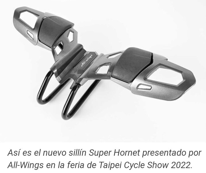 RICHARDTAPIAN's tweet photo. ¿Qué beneficios tienen los sillines de #AllWings? al no contar con la zona alargada que se coloca entre las piernas ni tampoco la zona trasera que a veces retiene nuestro cuerpo, eliminamos la presión en estas dos partes.
#ciclismo
#Tecnologia
#futuro #Deportes #Noticias https://t.co/wvDLBuDjd0