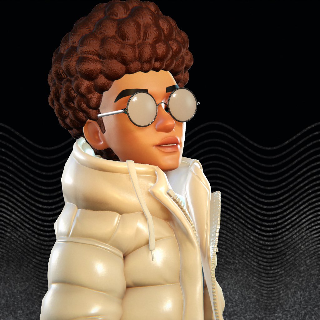 Thenotoriousfro's tweet photo. Just minted the first @genies fashion drop and created my own Genie. Go n follow this project! 🔥🏆 https://t.co/wcAEdv5kCy