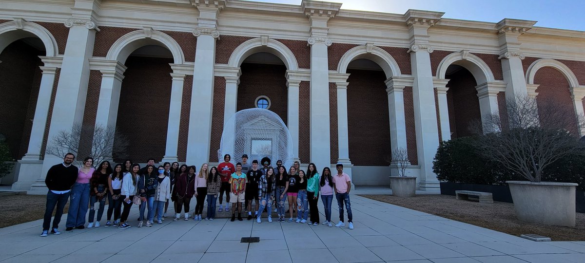 DanielVargasRHS's tweet photo. I am glad I was able to take my students to the Meadows this year! #RHSroar @SraRiveira @FISD_WL https://t.co/L3qzqvyWbv
