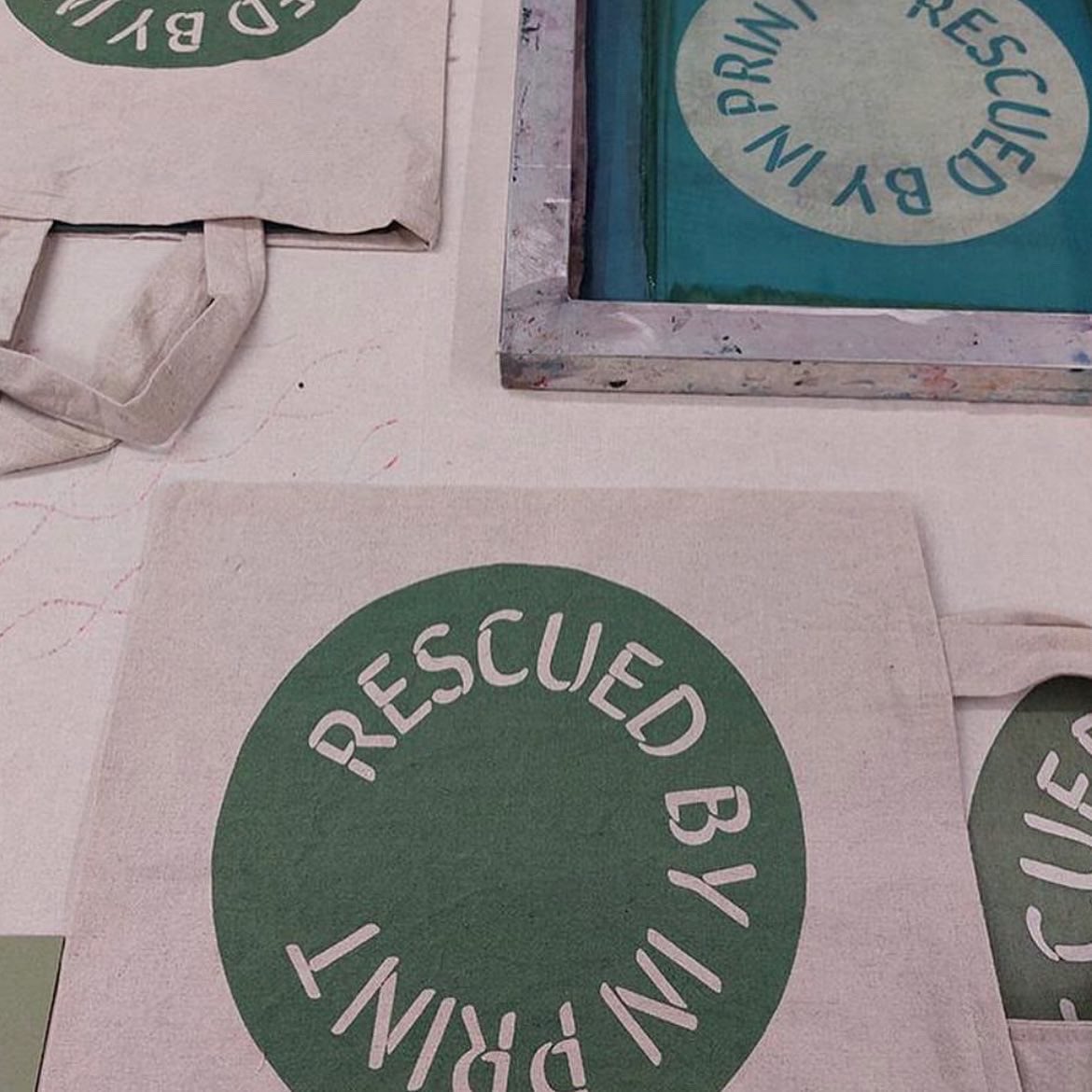 The young people of <a href="/StMungosAcademy/">St Mungo's Academy</a> are excited to be part of the In Print Open Day tomorrow. They have had the chance to work with the very talented @sarah_diverlang  the past few months. Please come along 11-3. #sustainablefashion  #ecoprinting #scottishtextiles #glasgowcrafts