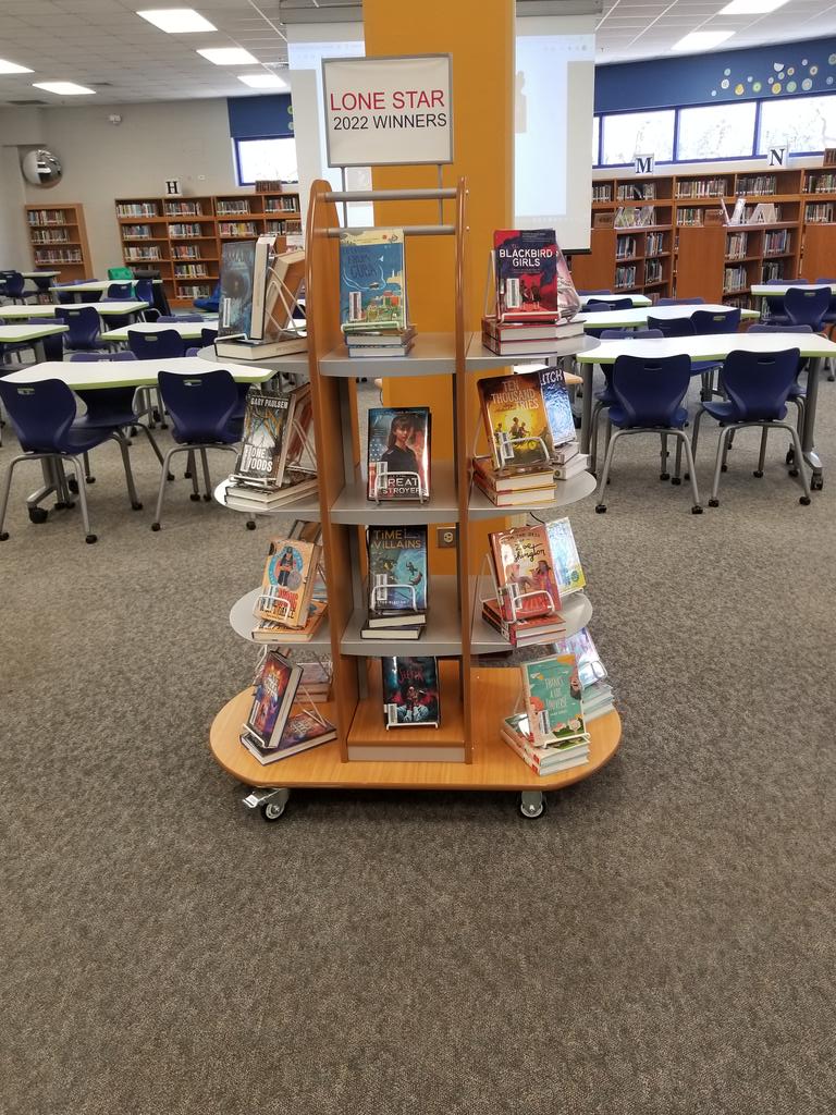 Liking new display,#txla lone star winners, <a href="/BielaUrsula/">Connallylibrary</a> <a href="/NISDLib/">NISDLibraryServices</a> <a href="/NISDConnally/">Connally Coyotes</a>