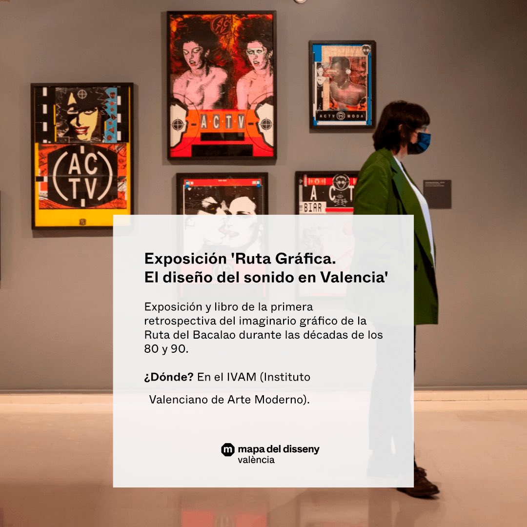 mapadeldisseny's tweet photo. Mapa del Disseny estrena sus planes semanales. ¿Qué hacer en la ciudad durante este fin de semana (del 25 al 27 de marzo)? 

Propuestas que suman y alumbran el diseño en València. Pasen y vean ➡️ https://t.co/Vy2PrUNBEZ https://t.co/VaHxZRuCWE