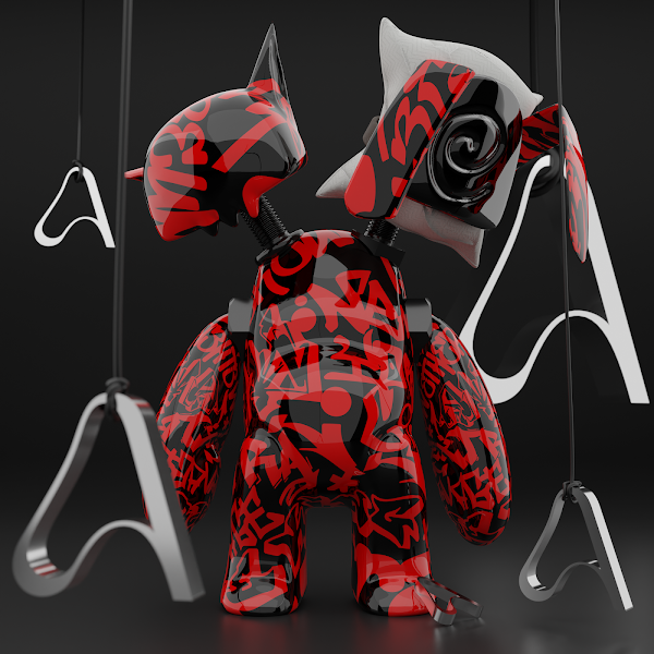 chrisGkHood's tweet image. My new Antonym looks so sick! can't wait for the physical sculptures🔥 @AntonymNFT