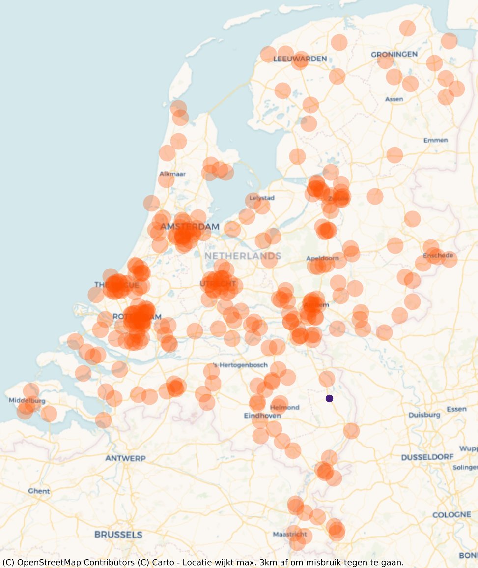 VaccinAlert's tweet photo. Op dit moment (25 March, 15:51) zijn er 1 van totaal 319 vaccinatielocaties open in Oostrum (Booster/herhaal prikken moderna over.2 pfizer over). https://t.co/vkffcQRIrV
