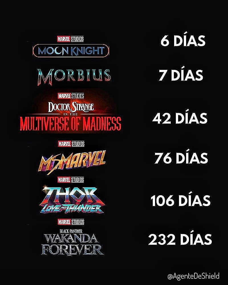 AgenteDeShield's tweet photo. Se acerca todo, que emoción!!!! https://t.co/mJfeNLK818