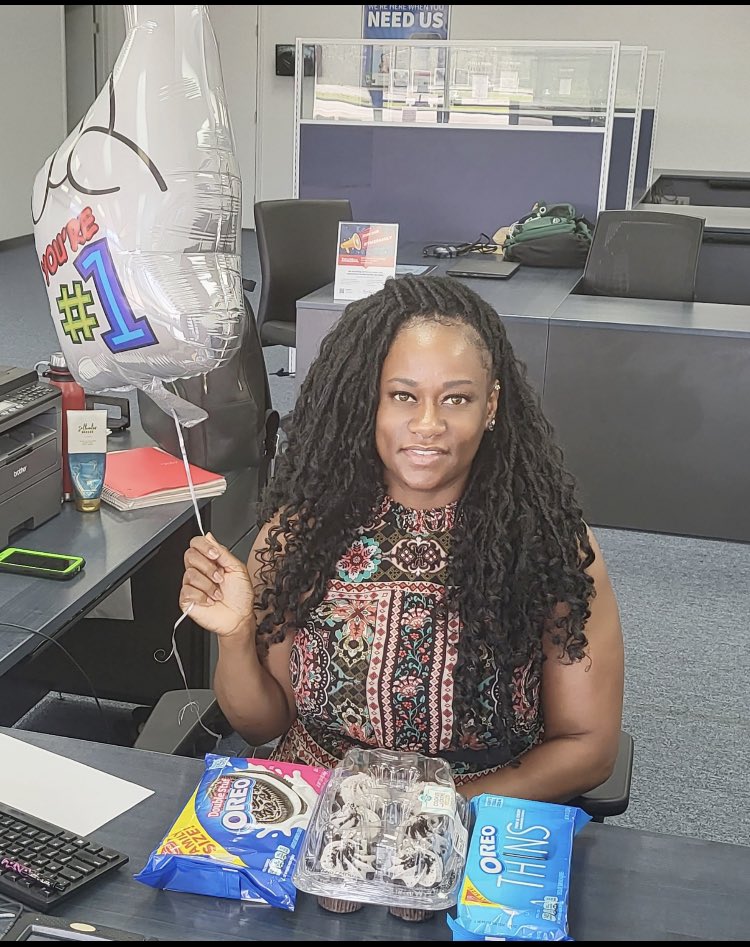 Congratulations to Kimberly Langford on 1 year, of MAJOR IMPACT, <a href="/TitleMax/">TitleMax</a>. #DifferenceMaker