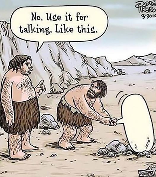 ianduhig's tweet photo. The invention of language https://t.co/l53w37LOSs
