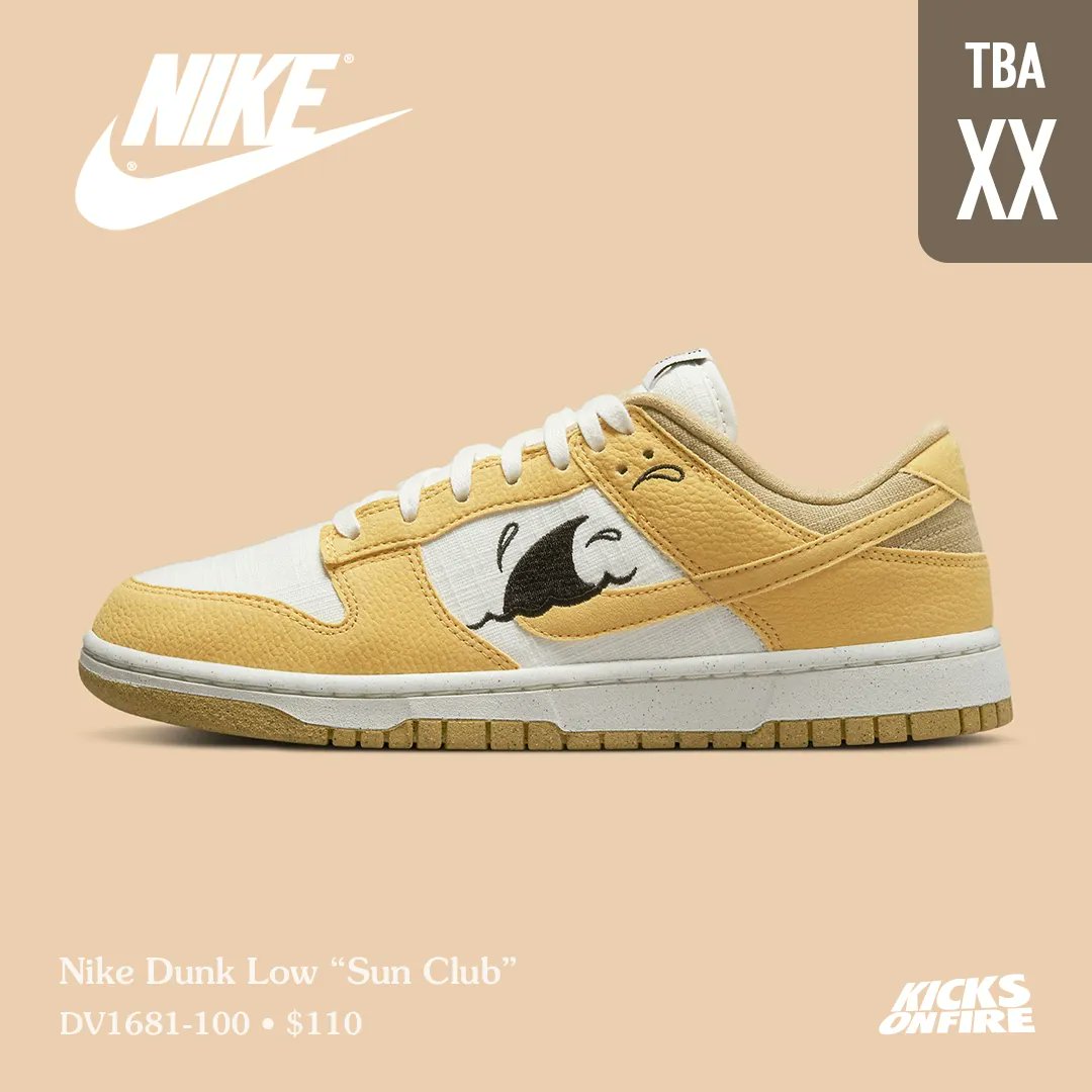 kicksonfire's tweet image. Nike Dunk Low “Sun Club” cop or drop ? 😎