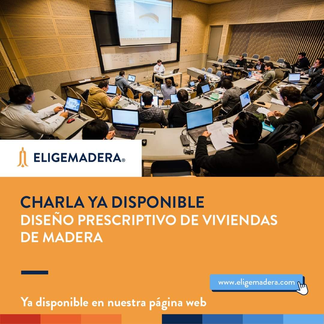 REVIVE LA CHARLA de Eligemadera.com "DISEÑO PRESCRIPTIVO DE VIVIENDAS DE MADERA" dictada por David Carrillo.

👉Puedes ver el video de la charla completa en el siguiente enlace: eligemadera.com/diseno-prescri…

#Eligemadera #charla