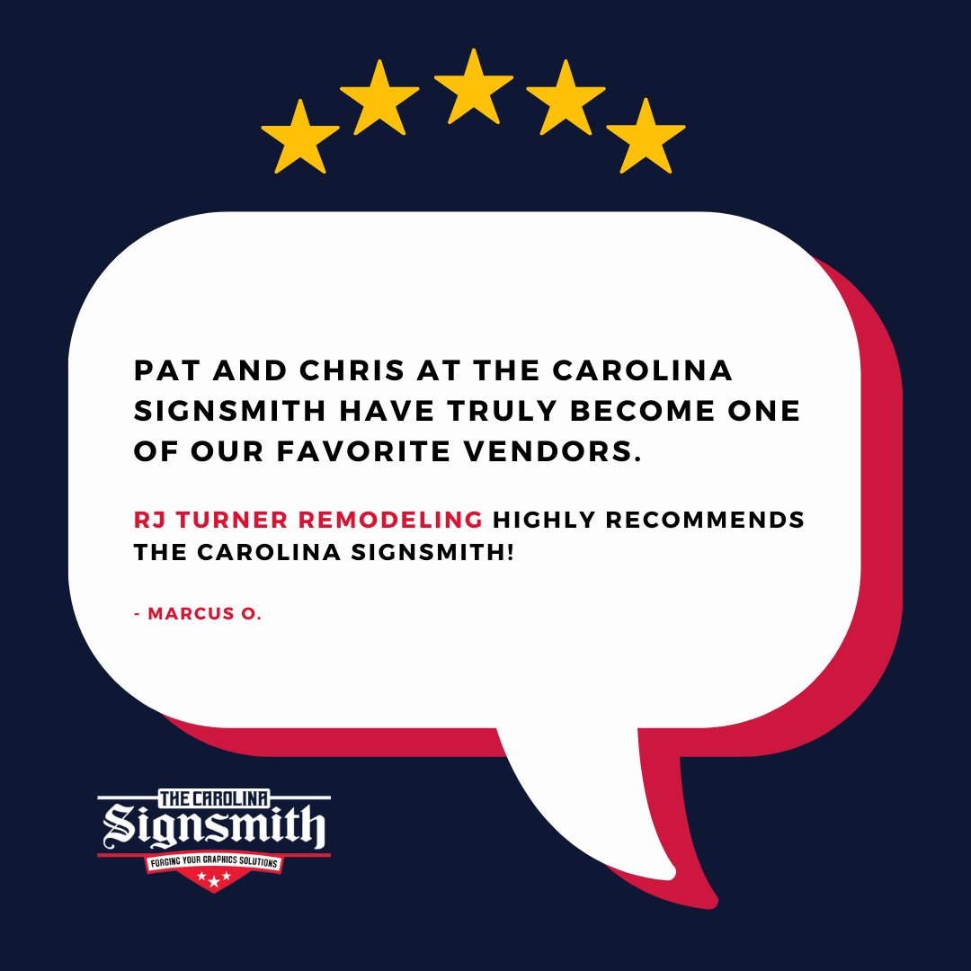 thecarolinasign's tweet photo. Thank you for the great review, Marcus, and always trusting The Carolina Signsmith! 

If you’re looking for a sign company in Greensboro, call us:  

☎️ 336-967-7446  
📧https://t.co/AAPCIxRXEb 

#thecarolinasignsmiths #greensboro #highpointnc #winstonsalem #guilfordcounty https://t.co/vK4Atkpanm