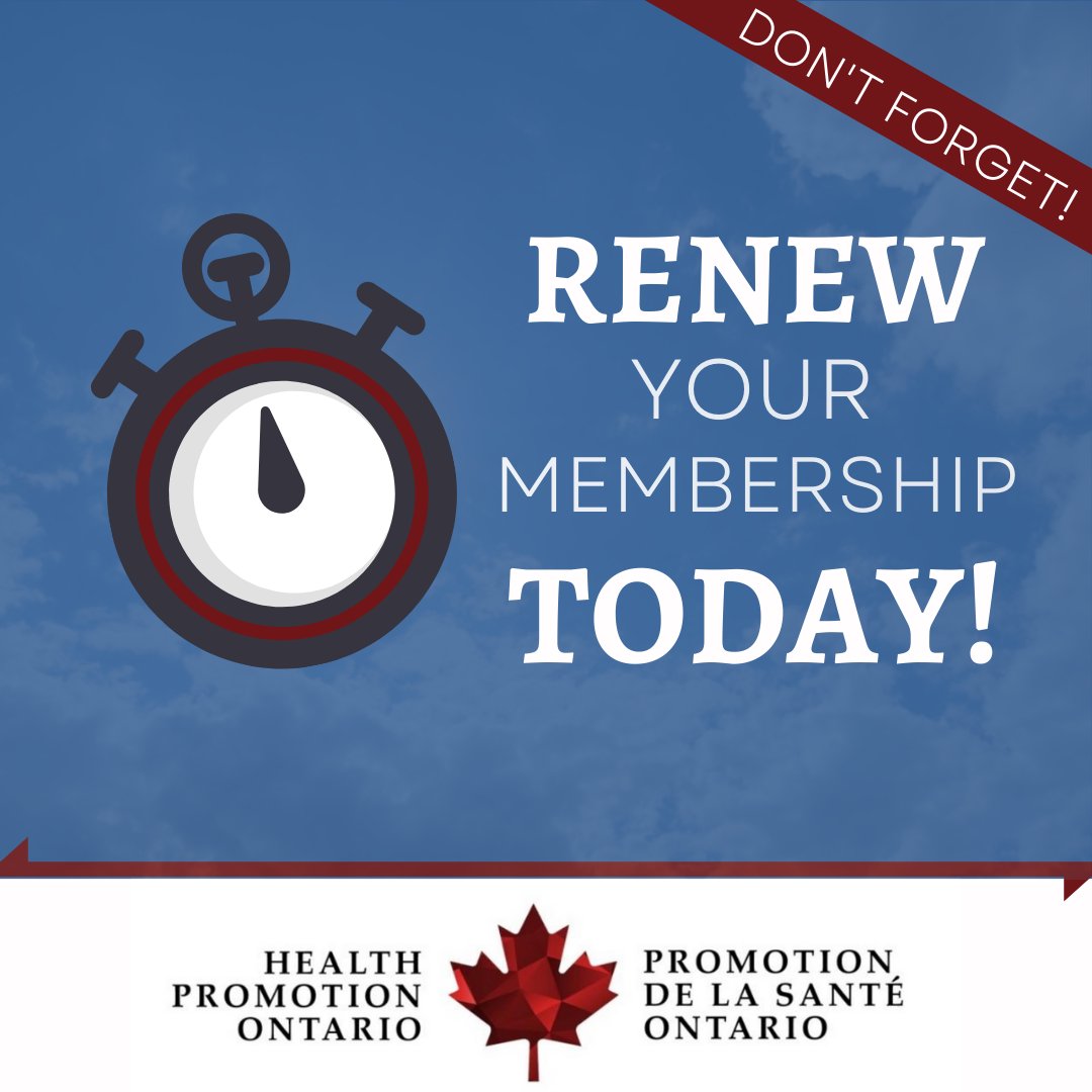 Health Promotion ONT tweet media