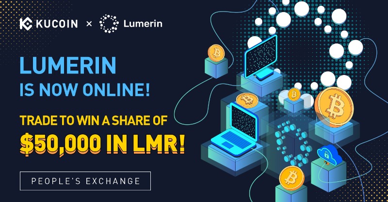 kucoincom's tweet photo. Lumerin Is Now Online! Trade to Win a Share of $50,000 in $LMR!

Activity details: https://t.co/8kLUuU6qWm

💰 $1,000 GIVEAWAY💰
✅ Follow @kucoincom @HelloLumerin
✅ Retweet with #KuCoin_Lists_LMR
✅ Tag 3 friends
🎁 20 winners, 50 $USDT each