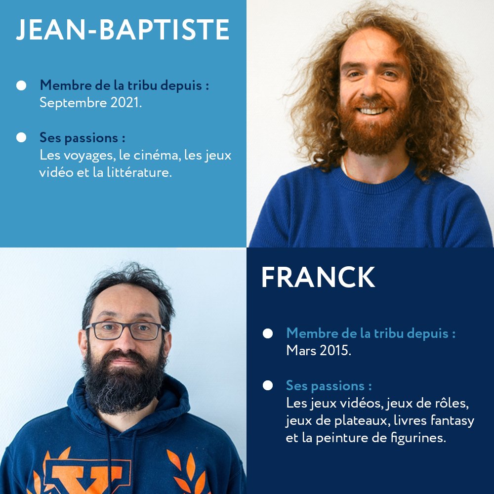 👨‍💻[#Témoignages]
Jean-Baptiste et Franck, membres de la #UmanITeam, nous proposent à travers leurs témoignages de revenir sur les grandes étapes de leurs #reconversions professionnelles en tant que Développeurs web.

Retrouve leurs témoignages juste ici:
👉urlz.fr/hOc1