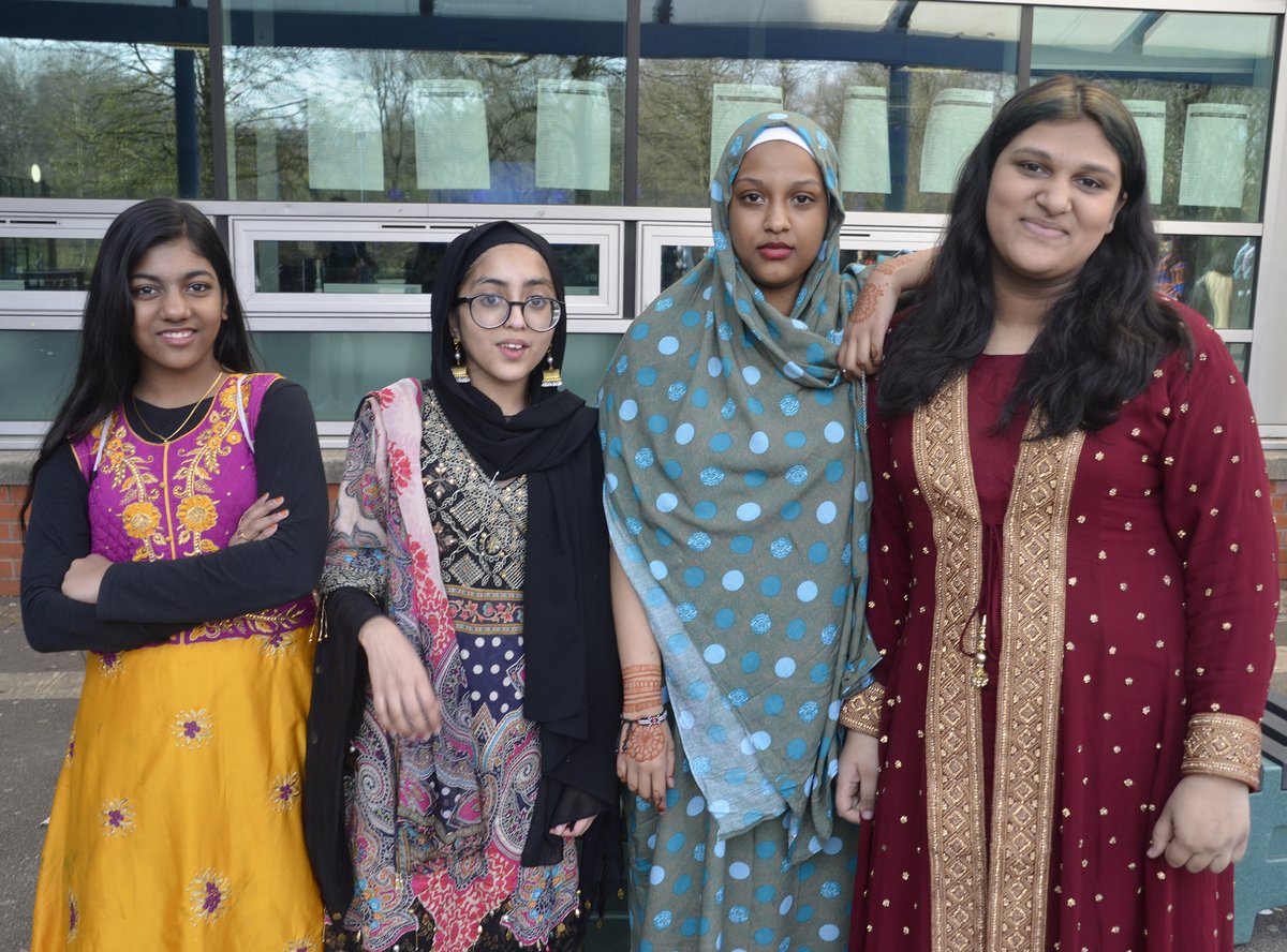 McrAcademy's tweet photo. Here's some more amazing outfits worn by our staff and students today in our Cultural Diversity Day for @MACFESTUK 
Everyone looks fantastic, we've loved celebrating our diverse cultures and traditions across school today! #makeManchestermagic https://t.co/18kQMGj3FL