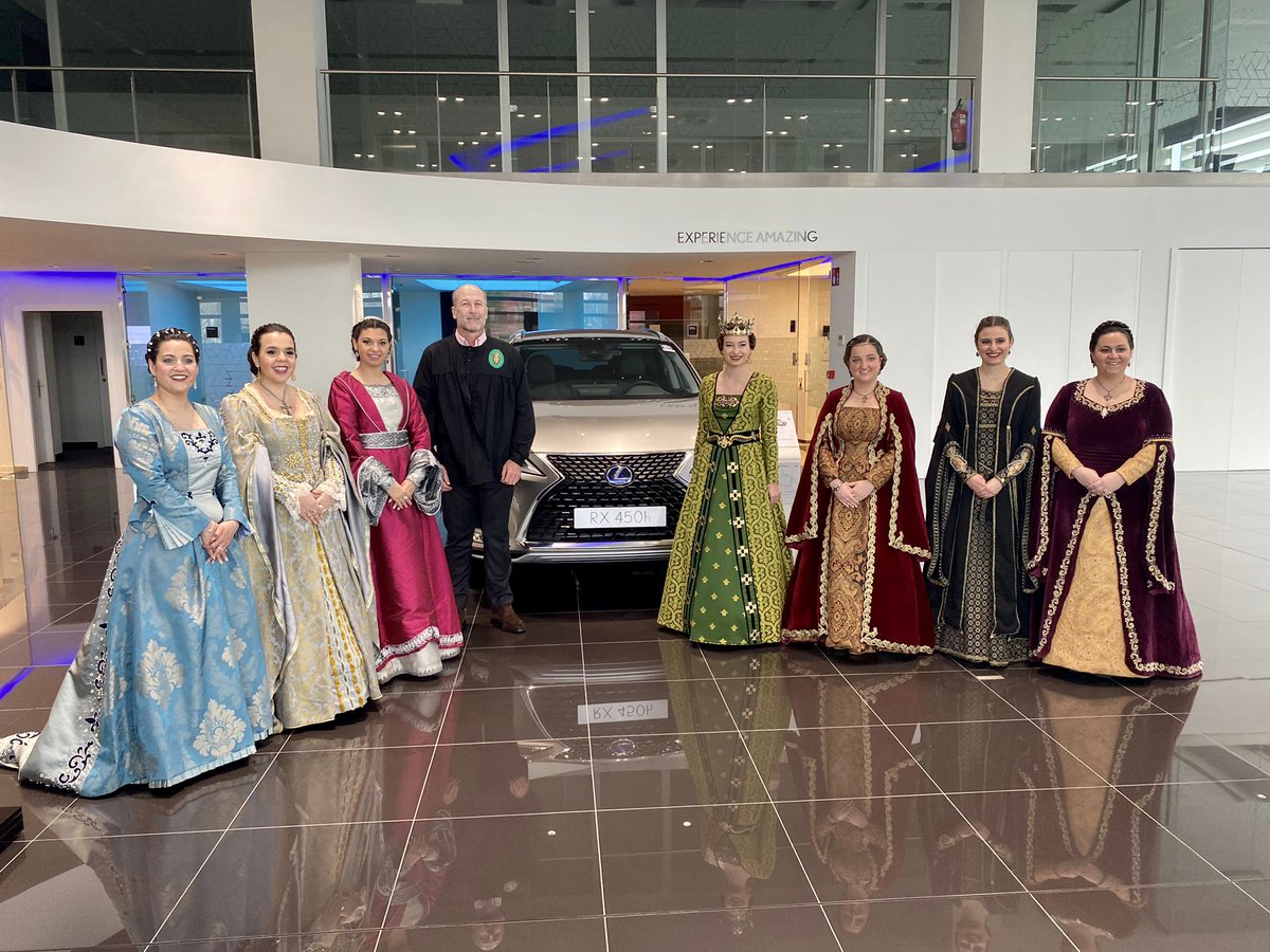 Un año más, tenemos el placer de recibir a Na Violant D'Hongria y sus Dones de Companya en Lexus Castellón. 

#Magdalena22 #Magdalena2022  #lexuscastellon