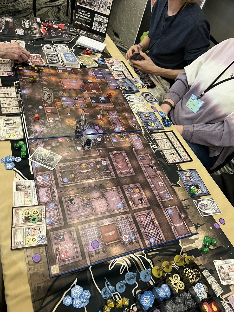 Played a 6 person game of The Adventures of Dex Dixon at GameStorm today.  Really fun to teach this game to people.