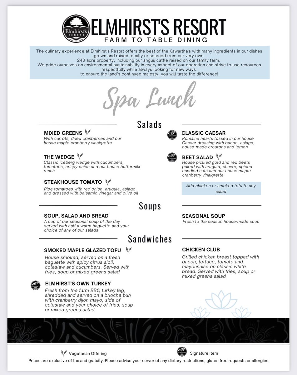 ElmhirstsResort's tweet image. The best way to Pamper Mom on Mother’s Day is here! 🌷
Treat her to a day at the Spa@Elmhirst’s elmhirst.ca/packages/mothe… #ElmhirstPamper #MothersDay #GoResorting #thekawarthas #rediscoveron