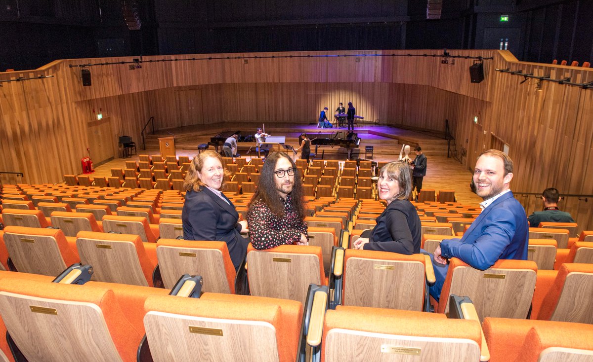 LivUni's tweet image. It's an honour to have @seanonolennon officially open The Yoko Ono Lennon Centre, home of @TungAuditorium. We're so excited for the future of this venue, both as a learning hub for our students and a cultural landmark in the city of Liverpool.