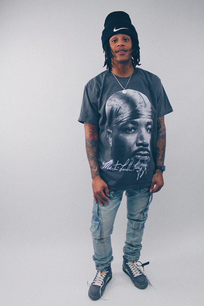 TribezHTX's tweet photo. MLK Tee now available at https://t.co/NPDvBuQ3vO https://t.co/fPj8Mif0xQ