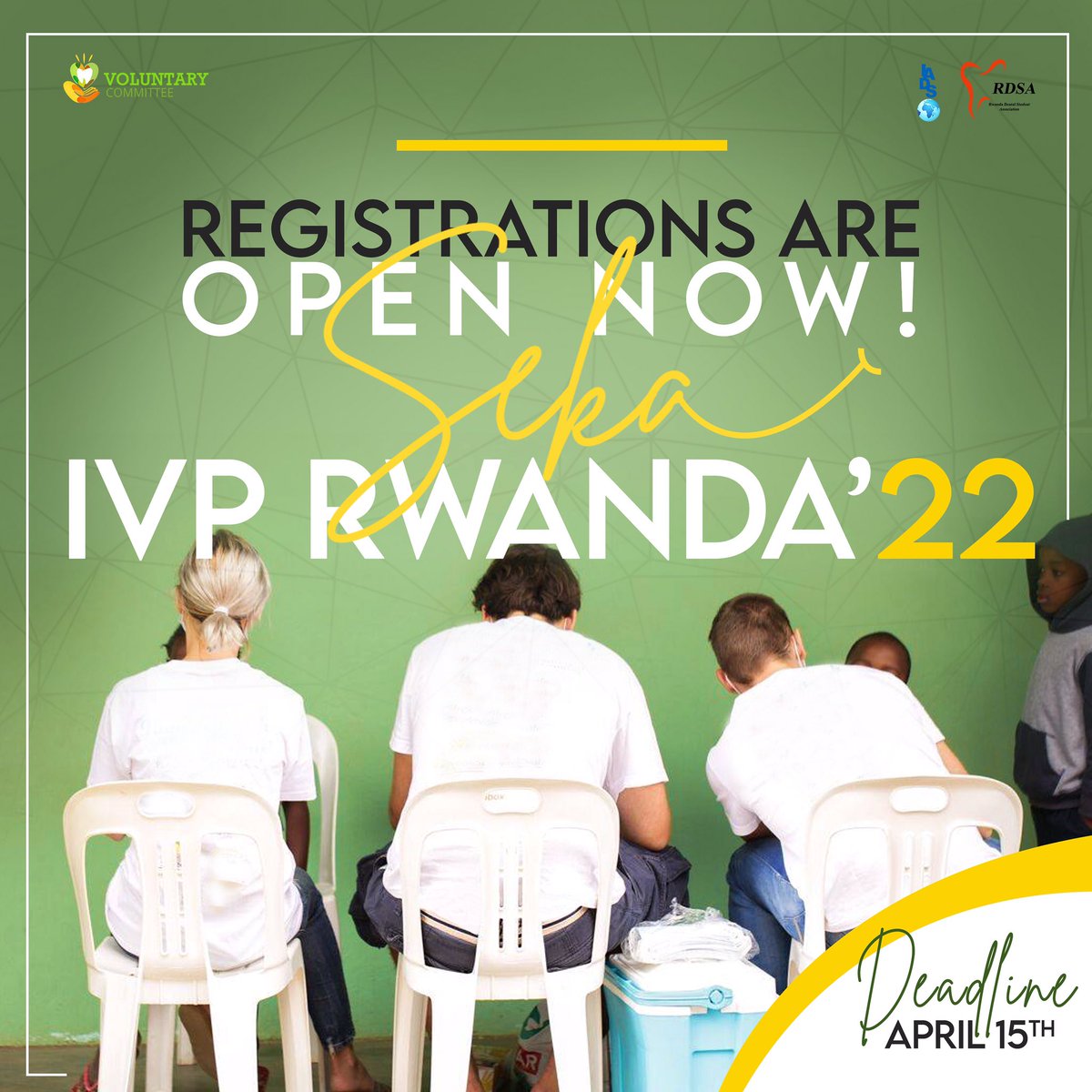 Registrations for IVP Rwanda Seka is open now!

Fill the application form and grab your seat before it’s taken! 

docs.google.com/forms/d/1iLSbf…

#volunteer #voluntarywork #rwanda #IVPRwanda22