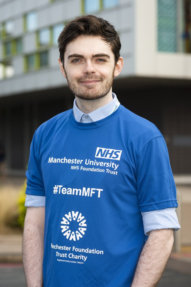 MFTnhs's tweet photo. Have you joined the MFT NHS 10K ‘Blue Wave’ 2022 yet? 🏃

Sam has!

He'll be trying to beat his PB whilst raising funds for Ukraine 🇺🇦 

You can raise funds for MFT Charities, your own cause or just run for the enjoyment 🤗

Find out more &amp; sign up here: https://t.co/FN9gd7J5Wj https://t.co/V0rSMjjEuh