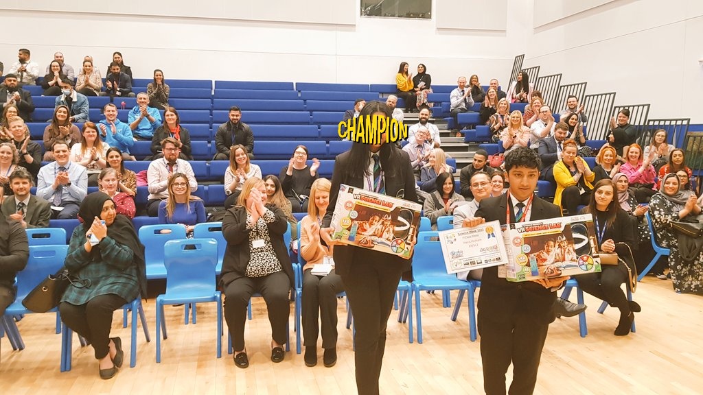 The winners of the key stage 3 science fair were commended by the staff today, for the resilience and ambition demonstrated whilst making their amazing science projects. Hope you have fun using your VR headsets. #excellenceforall