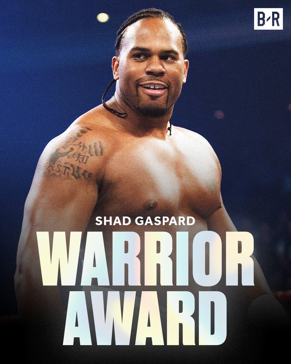 BRWrestling's tweet photo. Shad Gaspard will posthumously be honored with the 2022 Warrior Award at this year’s WWE Hall of Fame ceremony https://t.co/uD5u1dhiLJ