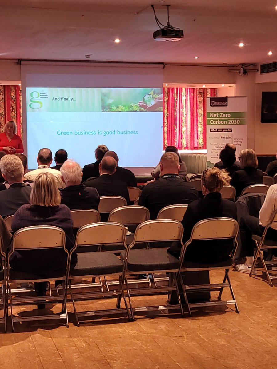 Today we attended the Mayor’s Climate Action Event for businesses at the Bedford Corn Exchange.
The event was a great opportunity to meet other local businesses and discuss their different approaches to sustainability. @BedfordTweets 
#sustainability #networking #bedfordbusiness