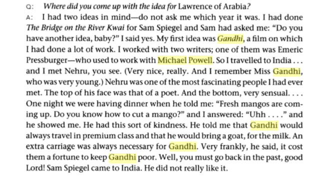 mjhousiaux12's tweet photo. David Lean worked with Emeric Pressburger on a proposed Gandhi project, which Sam Spiegel convinced Lean to abandon in favor or LAWRENCE OF ARABIA
#DavidLean #BOTD #EmericPressburger #SamSpiegel
https://t.co/nJmM8DFHo6 https://t.co/GSYROZ5SZl