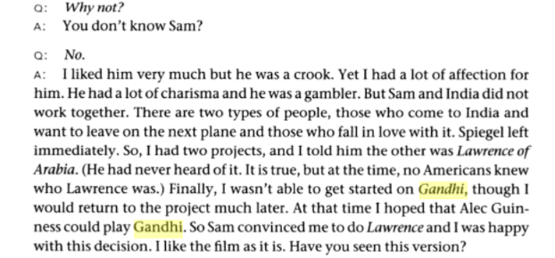 mjhousiaux12's tweet photo. David Lean worked with Emeric Pressburger on a proposed Gandhi project, which Sam Spiegel convinced Lean to abandon in favor or LAWRENCE OF ARABIA
#DavidLean #BOTD #EmericPressburger #SamSpiegel
https://t.co/nJmM8DFHo6 https://t.co/GSYROZ5SZl