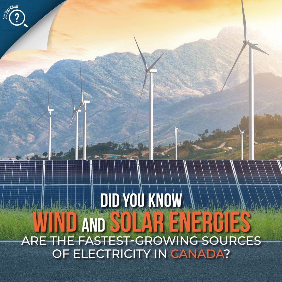 AzspecdS's tweet image. Did you know - Wind and Solar energies are the fastest-growing sources of electricity in Canada?
#solarenergy #remarkablerenewables #solarpower