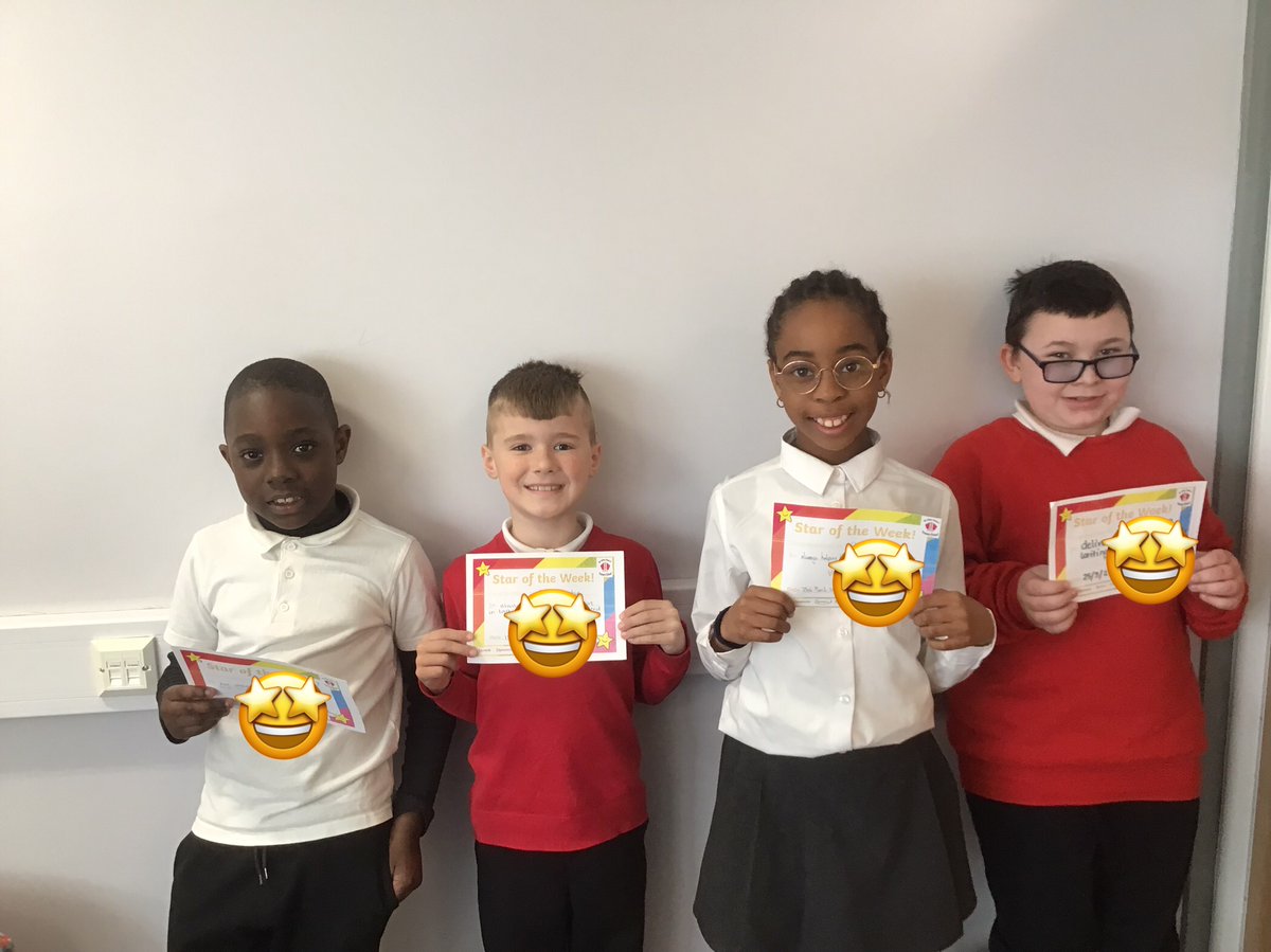 StJohnPaulGCC's tweet photo. Congratulations to our Stars of the Week! 🤩👏🏻 https://t.co/P5asZMfZWk