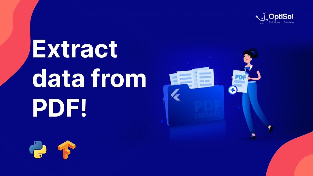 OptiSol's tweet image. Extraction of PDF Invoice Details Using Syncfusion - Best Way To Extract The Text From PDF Documents

bit.ly/3CVBKqM

#Machine #pdfextraction #textanalytics