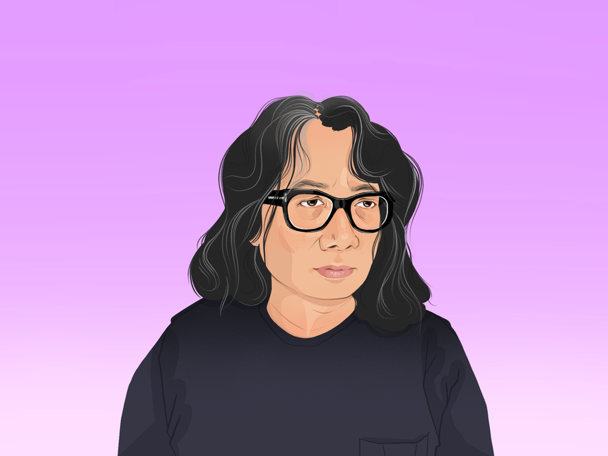 dandad's tweet photo. "My time is spent daydreaming, scheming for a way to do less,” says Theseus Chan, who is regarded as the godfather of Singapore #GraphicDesign. Here, he explains why unlearning is the key to producing more radical graphic work: https://t.co/YxkPD0aKHe https://t.co/Lxbgew8iW3