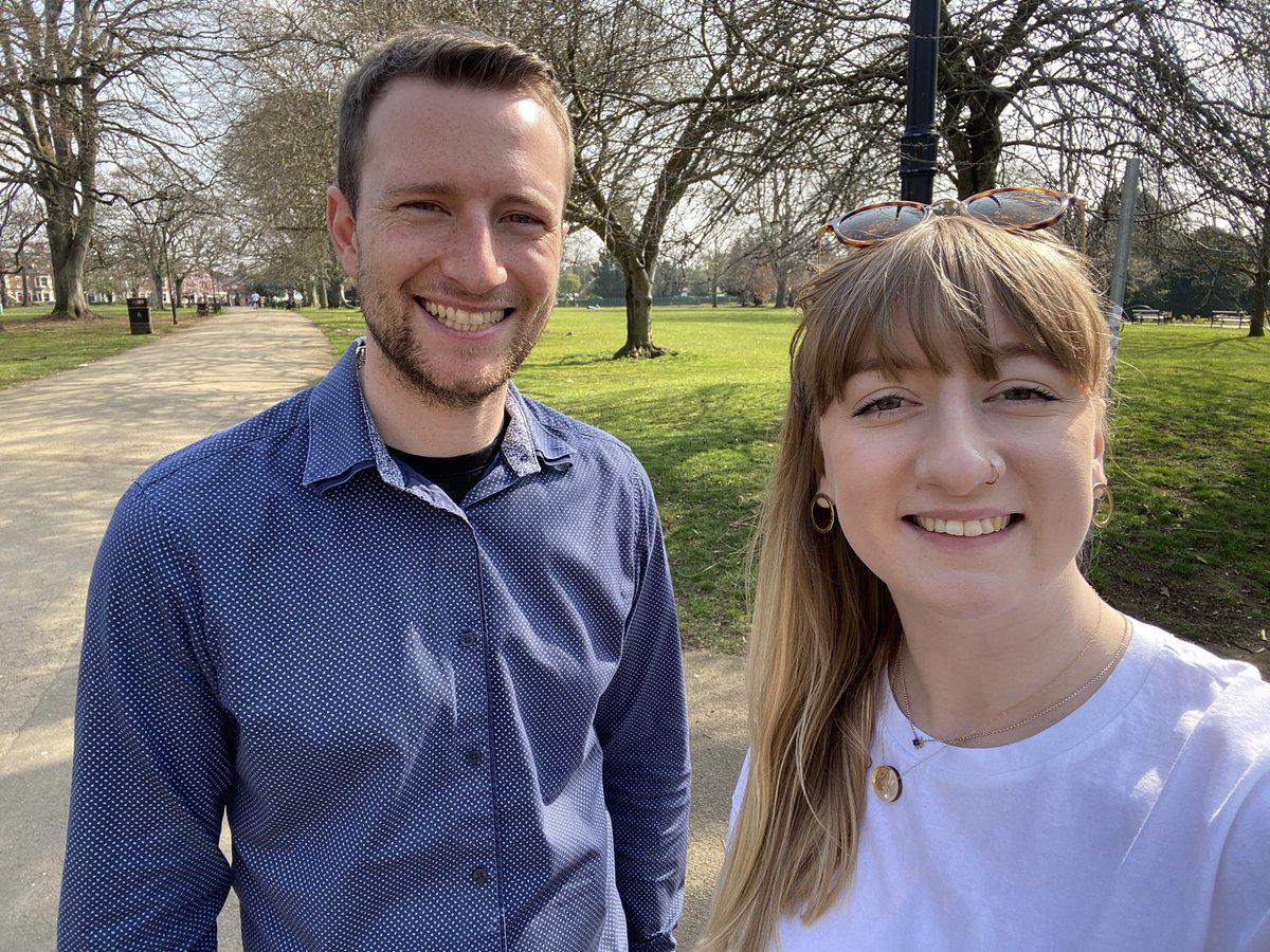 Dom and Amber make up the Psoriasis Association Communications team! They’ve spent a day in the sun scoping out locations for our upcoming 2022 photoshoot! How exciting 😊😃