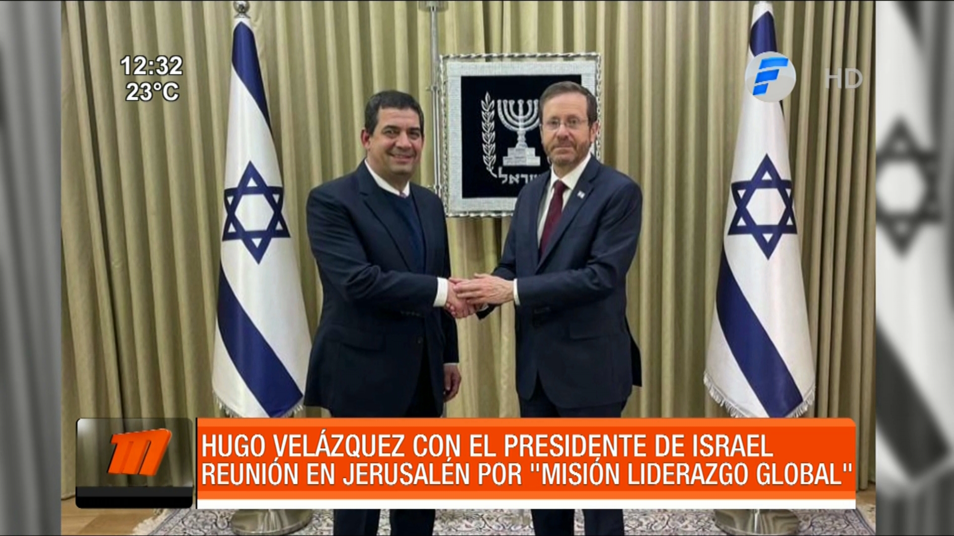Telefuturo on Twitter: "Hugo Velázquez con el presidente de Israel. El mismo mantuvo una reunión en Jerusalén por ''Misión Liderazgo Global''. 🔴EN VIVO: https://t.co/pASLMhm15D #TelefuturoPy #MeridianoPy #VacunarseNoCuesta https://t.co/XkRnhtV6qV ...