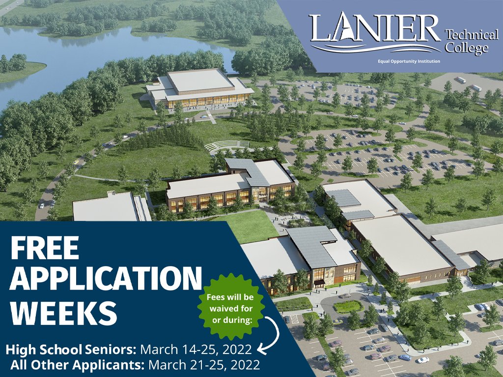 Christmas At Lanier Tech 2022 Lanier Tech On Twitter: "Today Is The Final Day Of Our #Free Application  Weeks. The First Step Towards Your Future Career Starts Here! Apply Now:  Https://T.co/Ionjfprbez #Greatcareersbeginhere Https://T.co/Ztzvqt6L53" /  Twitter