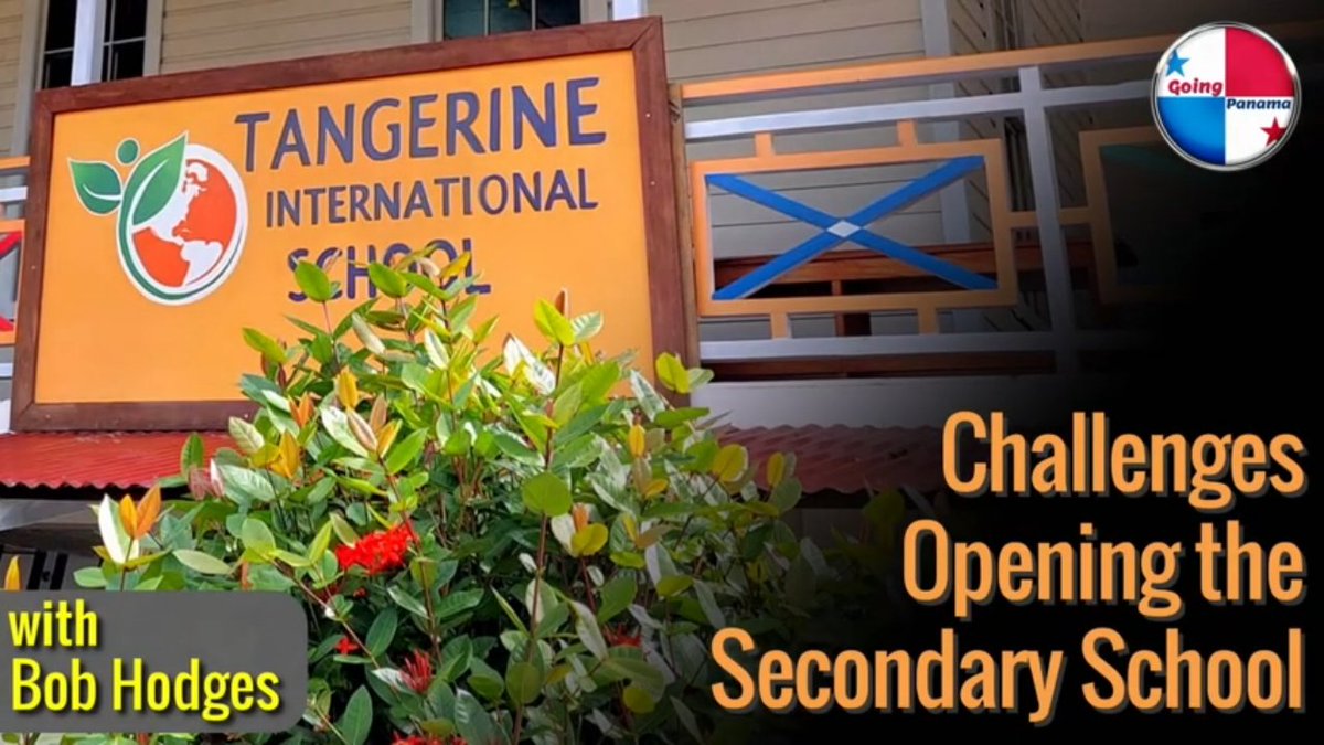 GoingPanama's tweet photo. Bob Hodges took on a challenge when he helped open Tangerine International's Secondary School. He shares a few details on how it all came together. Persistence pays... 

Watch:
https://t.co/iUfIwV3NP3 https://t.co/vIhqEmQVfE