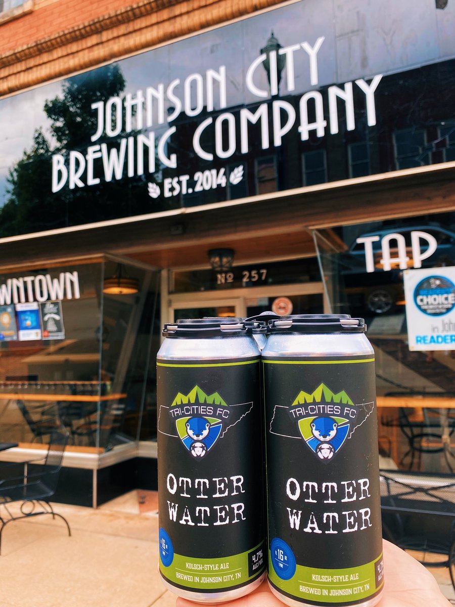 2022 batch of Otter Water is OFFICIALLY in production! Our kolsch is brewing right here right now in Johnson City! 🍻🦦⚽️ 

PS: Be on the lookout for launch party details 👀😏

#FearTheFur