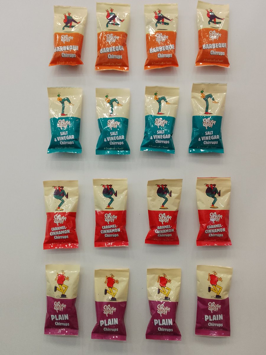 maureenagena's tweet photo. Tasted these crickets in 3 different flavors at a food exhibition somewhere in the region. Crickets are excellent ingredient for easy inclusion into food products for
fortification. #InsectSnack😋 https://t.co/yYmQzI4qZr