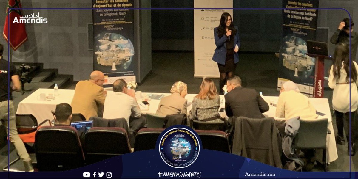 AmendisOfficiel's tweet photo. #EnDirect @zintazim Responsable Com. Externe lance l'ouverture de cette cérémonie de clôture #InnovResourcers #HackathonByAmendis
nous accueillons chaleureusement nos candidats qui sont tous déterminés à défendre leurs idées innovantes et remporter la compétition #WeAreResourcers https://t.co/q50AbWtnm6