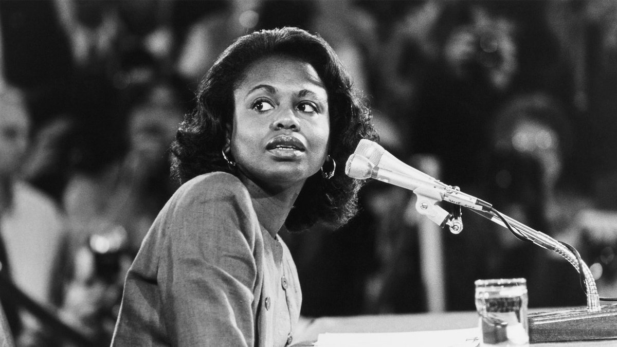 NikkiNuVogue's tweet image. We wouldn't even be in this situation if the country would have taken this brave woman seriously when she tried to tell us how problematic Clarence Thomas was. 
#ClarenceThomasResign #impeachClarenceThomas #AnitaHill #TheView