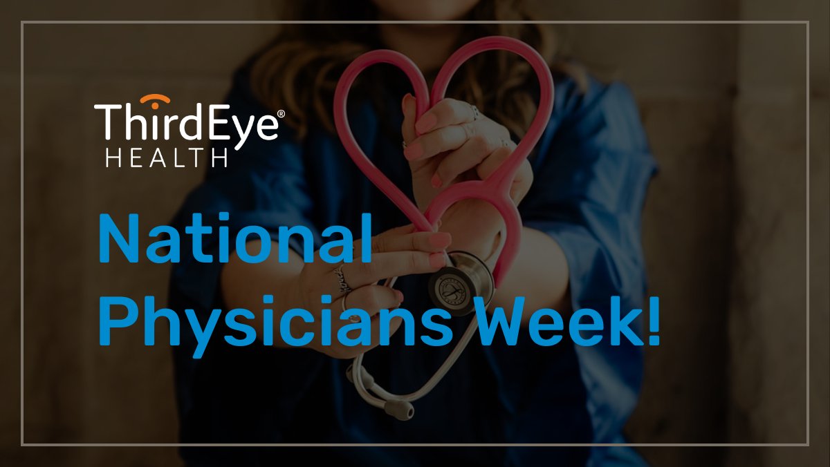 Third Eye Health would like to wish a Happy Physicians Week to all of the great Physicians on our team as well as all of our Physician partners! #healthcare #NationalPhysiciansWeek