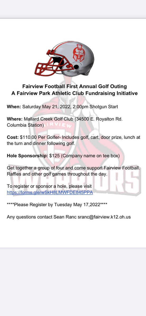 Fairview Football tweet media