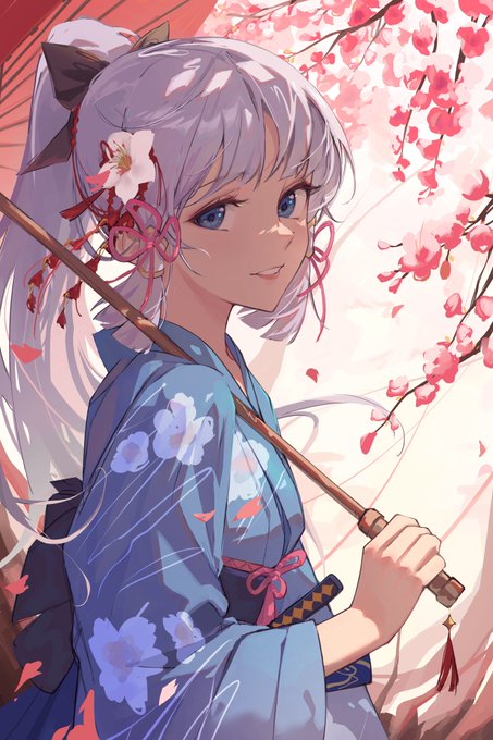 「kimono」のTwitter画像/イラスト(新着))