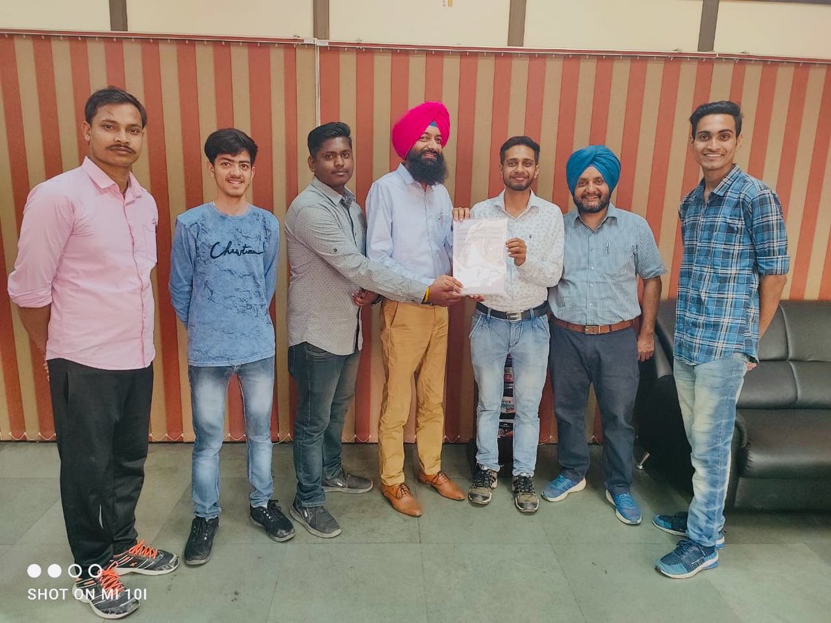 NavdeepakSandhu's tweet photo. Two teams of @IKGujralPTU Main Campus, Smart Stick (SAATHI) &amp; Self Defence System for Women bagged 2nd &amp; 3rd position (North India) in Innovative Project Exhibition during Techzibition organised by Cognizance, IIT Roorkee.

Congratulations to both the teams ... 👍 https://t.co/10lgoK08Dp