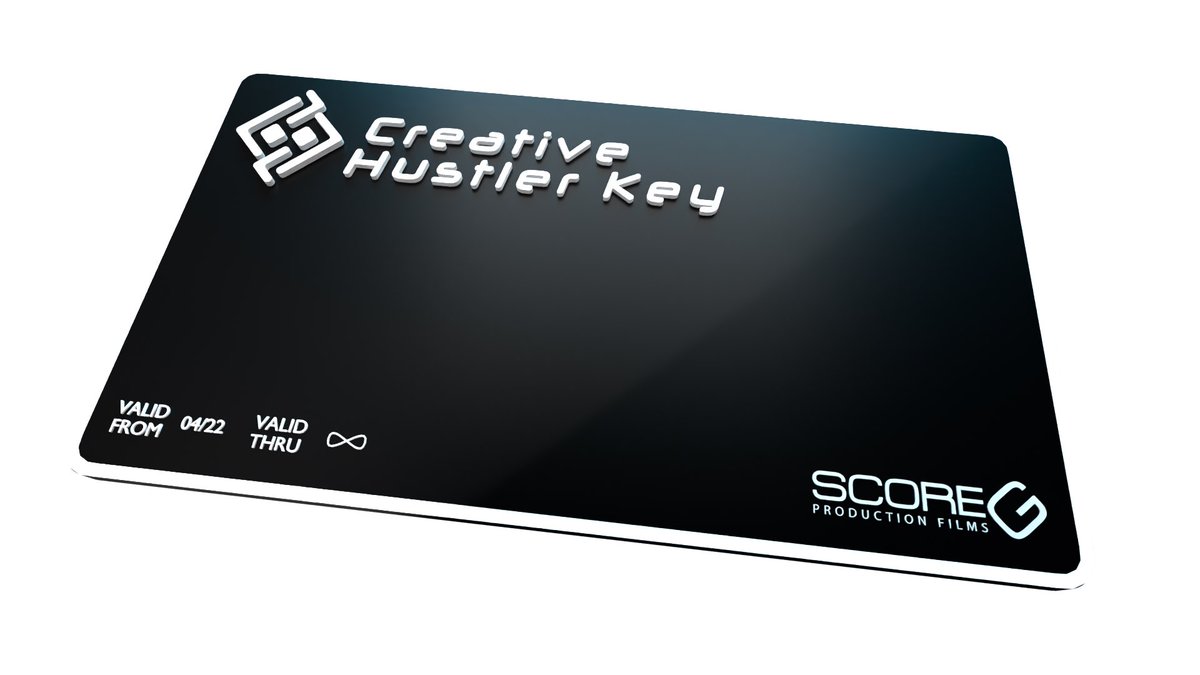 <a href="/ShaneFen/">Shane Fennessey</a> &amp; I are proud to present “The Creative Hustler Key”
by <a href="/ScoreGMedia/">ScoreG Productions</a> 

Some VERY exciting things on the horizon for Score G Productions. Be sure to check out the new site and join the discord ASAP!

CreativeHustlerKey.com

#NFT #Discord 
#CreativeHustle