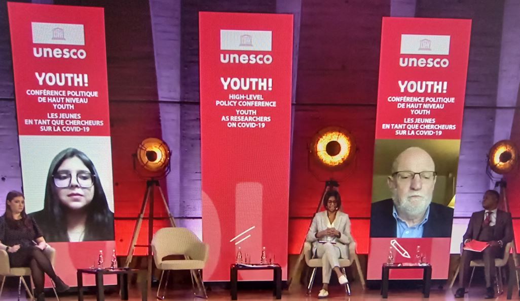 d_kennan's tweet photo. Today marks the accumulation of a two year project with UNESCO where young people designed and delivered youth led research projects on the impact of covid-19 on youth globally. Today they present their findings to policy makers in Paris with @UNESCO_CFRC https://t.co/yaeVnoFd23 https://t.co/tCrc050DKR
