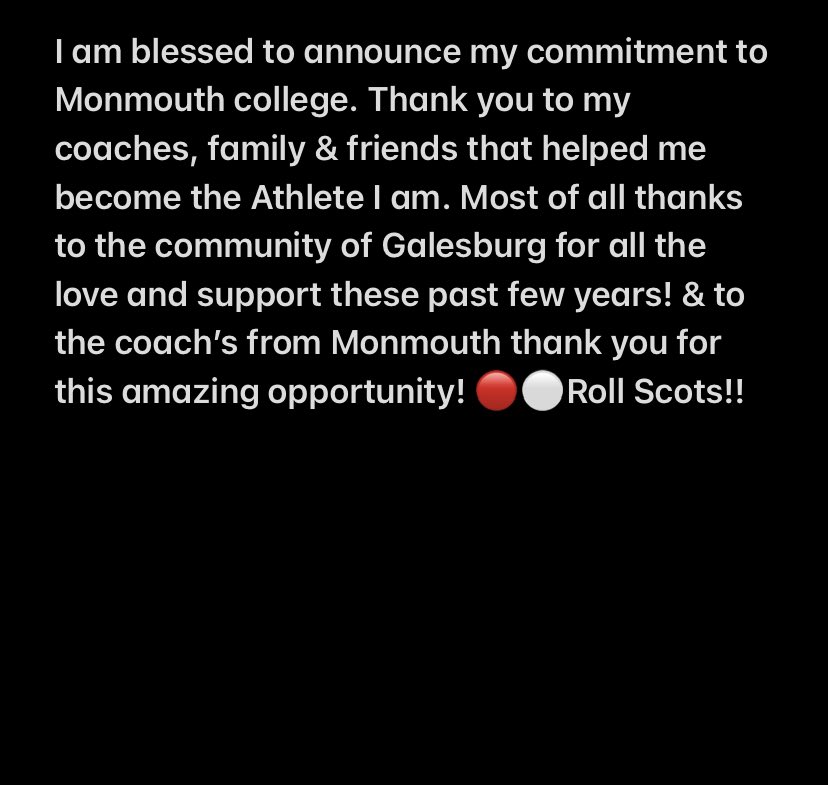 Can’t wait to get to work!!🔴⚪️<a href="/MCBraunyBoy/">Chad Braun</a> <a href="/RollScotsFB/">Monmouth College Football</a> <a href="/MonmouthHoops/">Todd Skrivseth</a>