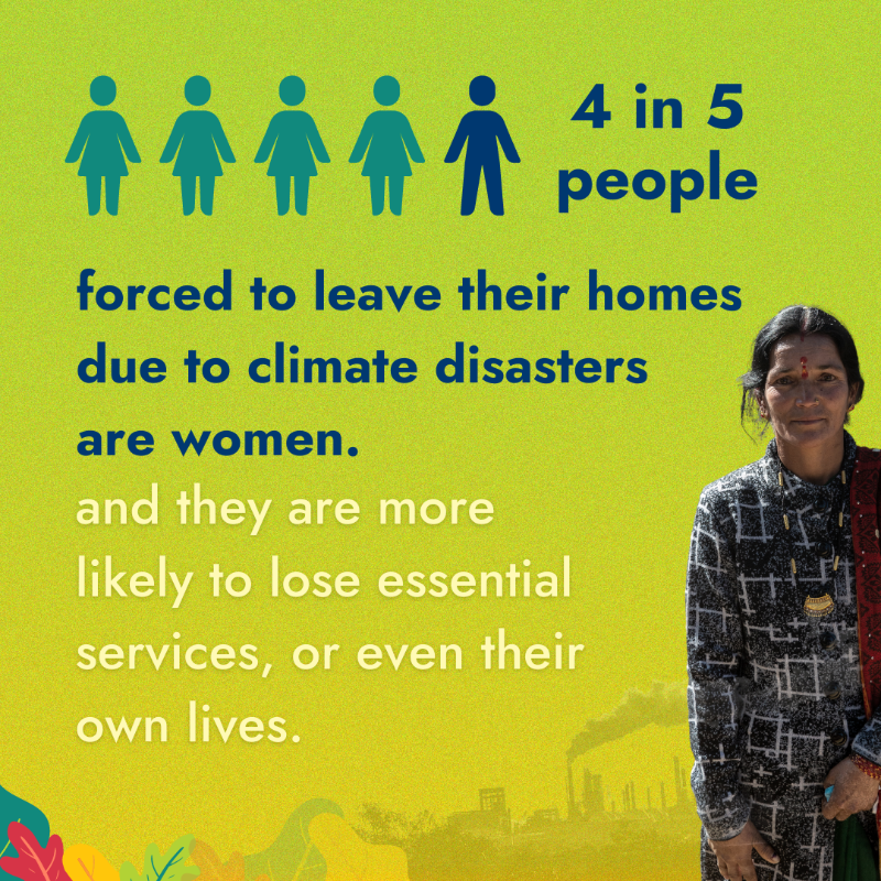 IFAD's tweet photo. Rural women can lead the way to a sustainable future, but inequalities are holding them back.

Here is why we must change course &amp; how to do it 👇